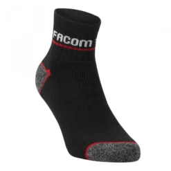 Lot de 3 paires de chaussettes de travail Quarter - FACOM | FX/1/CHLC/X3/RED
