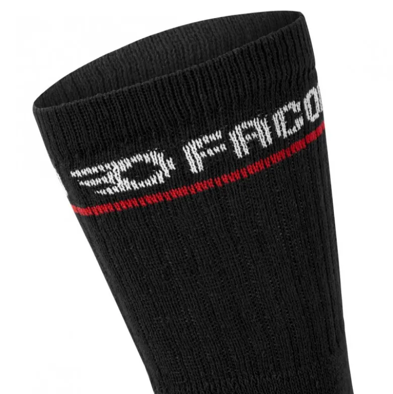Lot de 3 paires de chaussettes de travail longues - FACOM | FX/1/CHS/X3/RED