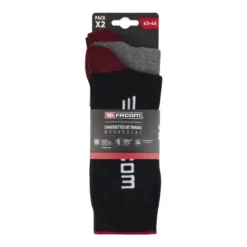 Lot de 2 paires de chaussettes de travail - FACOM | FX/1/CHVX2/BRE