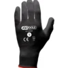 Lot de 12 paires de gants microfibres noirs, T.11, 12 paires KS Tools | 310.0335