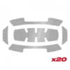 Lot de 20 STICKERS réflechissants - argent - Milwaukee | 4932500168