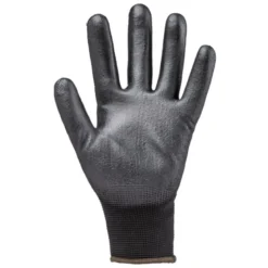Lot 5 paires EUROLITE 13P110 polyester noir J13 paume enduite PU noir - COVERGUARD | 1PUBB5P