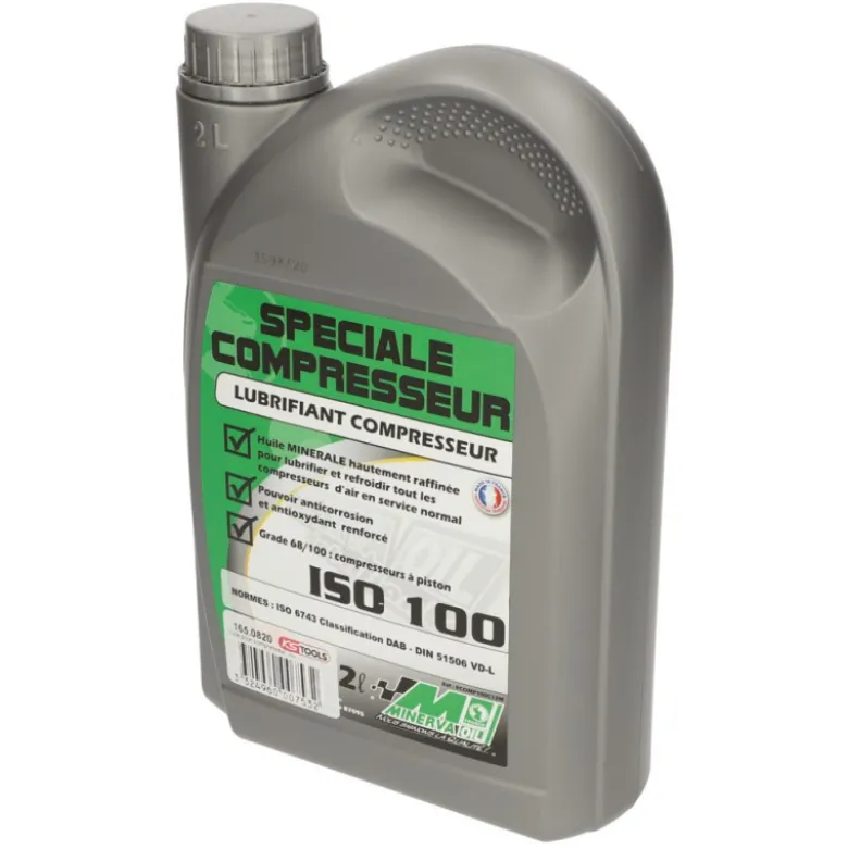 Lubrifiant ISO 100 pour compresseurs, 2 L KSTools | 165.0820