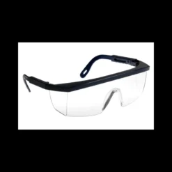 Lunette de sécurité - monture ECOLUX bleue - oculaire incolore - LUX OPTICAL | 60360