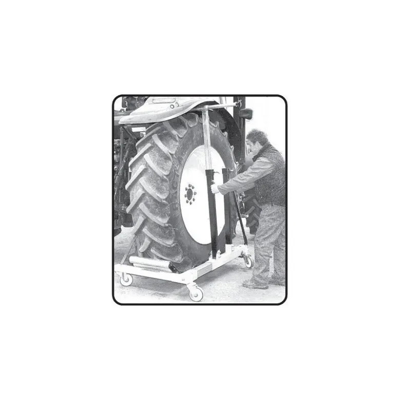 Lève roue de tracteur hydraulique mobile 1,2T SODISE | 15457