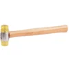Maillet à embout plastique 340g - tête Ø 35mm - avec manche frêne galbé KS Tools | 140.5202