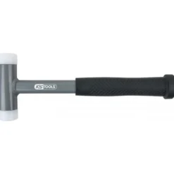 Maillet à embouts plastiques anti rebonds, manche acier, L, 335 mm, Ø 60 mm KS Tools | 140.5277