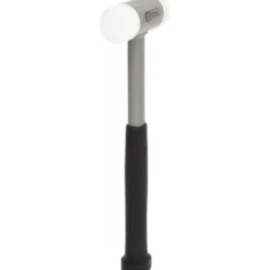 Maillet à embouts plastiques anti rebonds, manche acier, L, 295 mm, Ø 35 mm KS Tools | 140.5272
