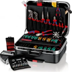 Mallette "Big Basic Move" 90 outils Roulettes et poignée téléscopique - KNIPEX | 00 21 06 M
