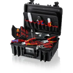 Mallette à outils "Robust23" Électro 25 outils - Antichoc Etanche poussière/eau - KNIPEX | 00 21 35