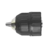 Mandrin plastique auto-serrant 10mm 3/8'' - 24 UNF avec vis de fixation Capacité 0,8 à 10mm, Double-bague Makita | 192016-0