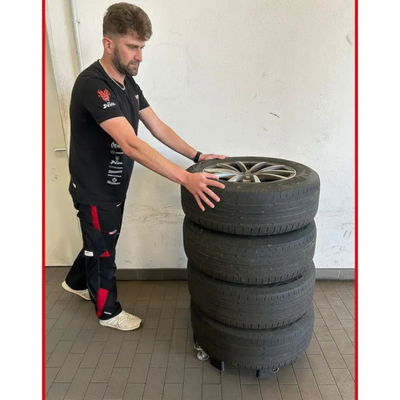 Manipulateur de jantes et pneus, force 250 kg, Ø 720 mm - KSTools | 160.0670