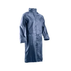 Manteau de pluie - PVC COAT - 100% PES enduit PVC souple 185g/m2 - Marine - COVERGUARD | MO50625