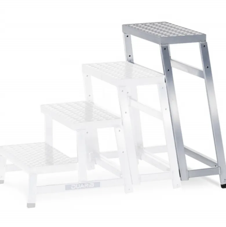 MARCHEPIED INDUSTRIEL MODULAIRE REHAUSSE MODULO 4 MARCHES - Duarib | 653704