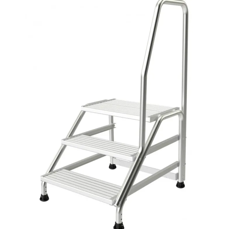 Marchepieds aluminium + kit 1 rampe 5 marches Tubesca-Comabi | 02379855