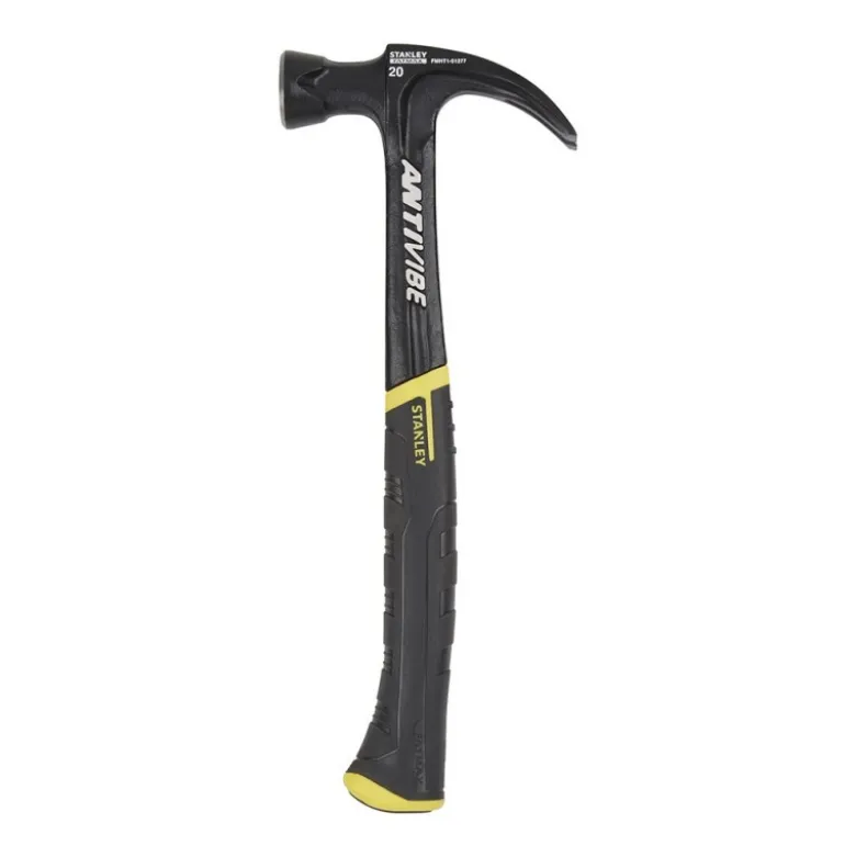 MARTEAU ARRACHE-CLOUS FORGÉ COUDÉ ANTIVIBE 570G STANLEY FATMAX FMHT1-51277