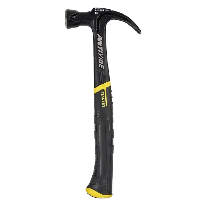 MARTEAU ARRACHE-CLOUS FORGÉ COUDÉ ANTIVIBE 570G STANLEY FATMAX FMHT1-51277