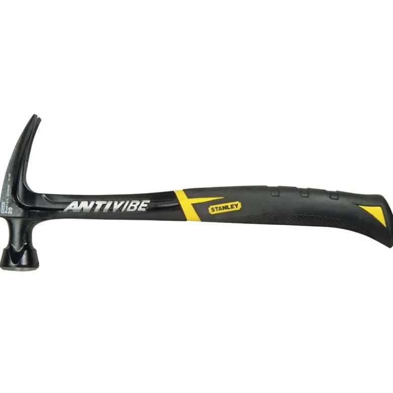 MARTEAU ARRACHE-CLOUS FORGÉ DROIT ANTIVIBE 450G STANLEY FATMAX FMHT1-51276