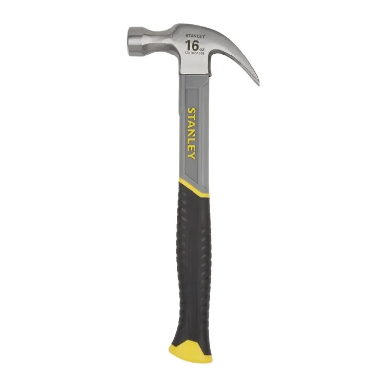 MARTEAU ARRACHE-CLOUS MANCHE FIBRE DE VERRE 450G STANLEY | STHT0-51309