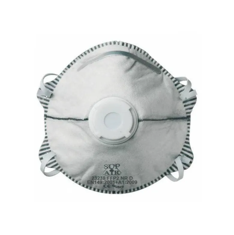 Masque Coque à usage unique avec soupape FFP2D SL VO - boite de 10 SUP AIR | 23238