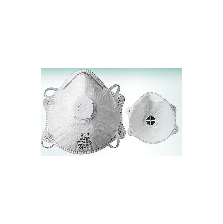 Masques coques FFP2 - soupape d'expiration - boîte de 10 - SUP AIR | 23206
