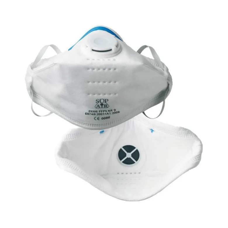 Masques pliables FFP3 - soupape d'expiration - boîte de 20 - SUP AIR | 23305