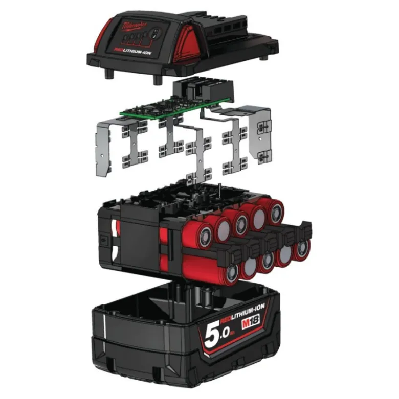 M18™ Batterie Red Lithium 5.0 Ah M18 B5 Milwaukee | 4932430483