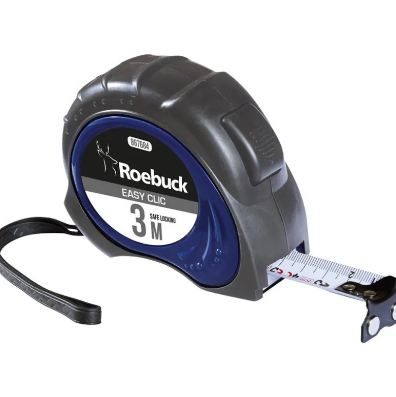 METRE RUBAN EASY CLIC 3M - ROEBUCK | 867684
