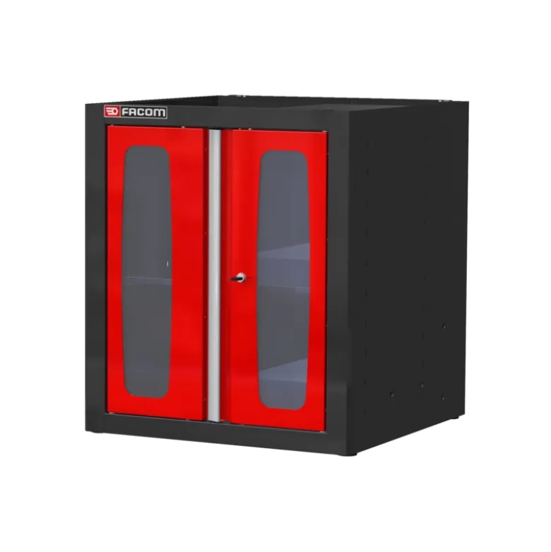 Meuble bas Jetline + | simple portes vitrées - FACOM FRANCE | JLS2-MBSPV