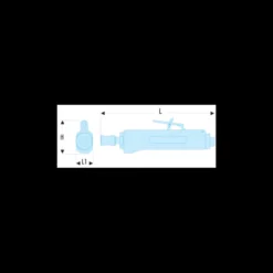 Meuleuse droite à pince 6mm échappement avant pneumatique Facom | V.445F