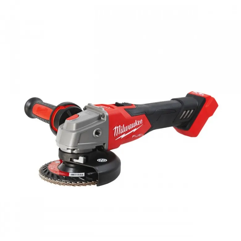Meuleuse 125mm FUEL, Interrupteur coulissant, Frein de disque solo, M18 volt FSAG125XB-0X Milwaukee | 4933478429