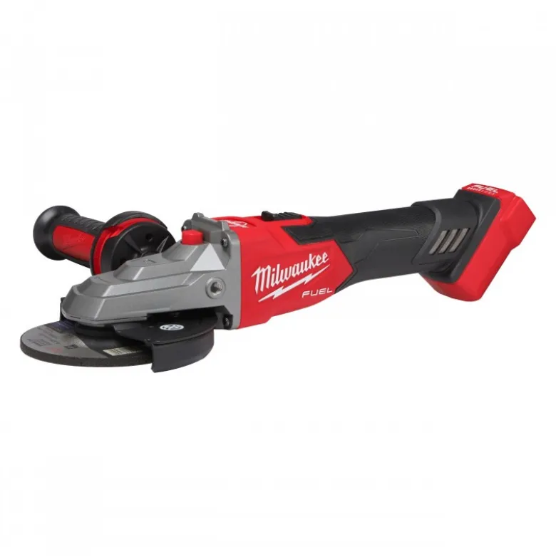 Meuleuse 125mm FUEL, tête plate, variateur, Frein de disque solo, M18 volt FSAGF125XB-0X Milwaukee | 4933478438