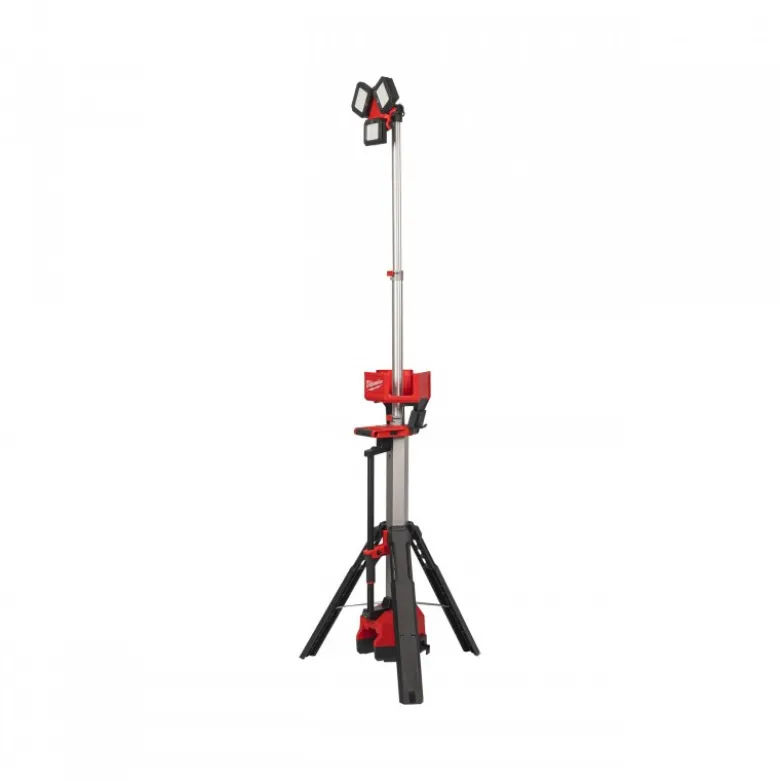 M18 HOSALC-0 - PROJECTEUR TRÉPIED DE CHANTIER HIGH OUTPUT, HYBRIDE SANS FIL, 6000 LUMENS, SOLO Milwaukee | 4933478116