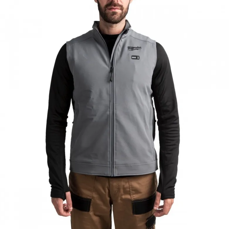 M12 HVGREY1-0 BLOUSON SANS MANCHE TOUGHSHELL - Milwaukee | 4932480100