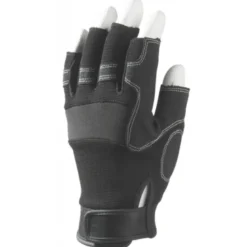 Mitaine EUROSTRONG 990, 5 doigts ouvert synth.noir, renfort paume - COVERGUARD | MO990