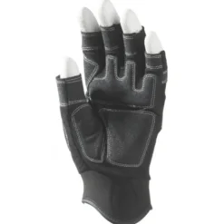 Mitaine EUROSTRONG 990, 5 doigts ouvert synth.noir, renfort paume - COVERGUARD | MO990