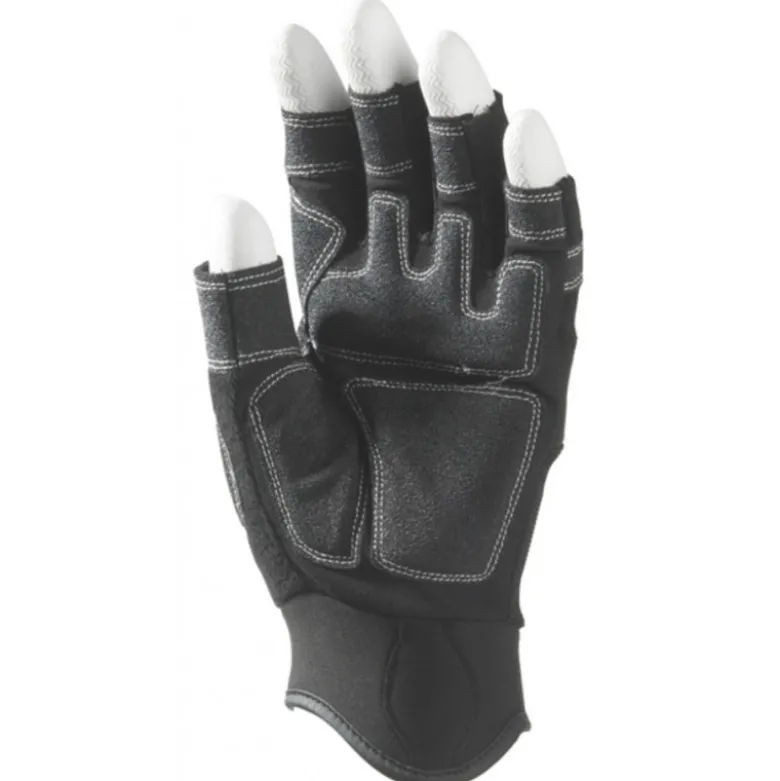 Mitaine EUROSTRONG 990, 5 doigts ouvert synth.noir, renfort paume - COVERGUARD | MO990
