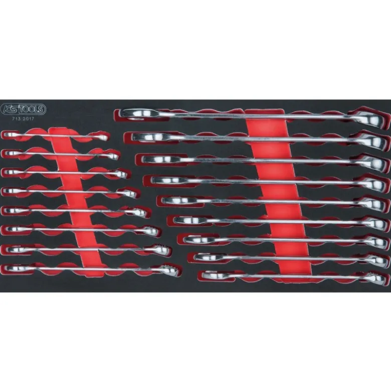 Module de clés mixtes ULTIMATE, 17 pièces - KS Tools | 713.2017