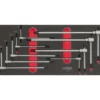Module de clés mâles TORX à poignée en T, 9 pièces - KS Tools | 713.5018