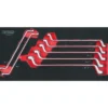 Module de clés polygonales contre-coudées 75°, 7 pièces - KS Tools | 713.2022