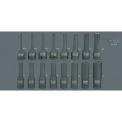 Module de douilles à chocs 1/2", 16 pièces - KS Tools | 713.1016