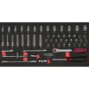 Module de douilles et accessoires ULTIMATE 1/4", 54 pièces - KS Tools | 713.1020