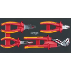 Module de 4 pinces isolées 1000V ERGOTORQUE - KS Tools | 713.7004