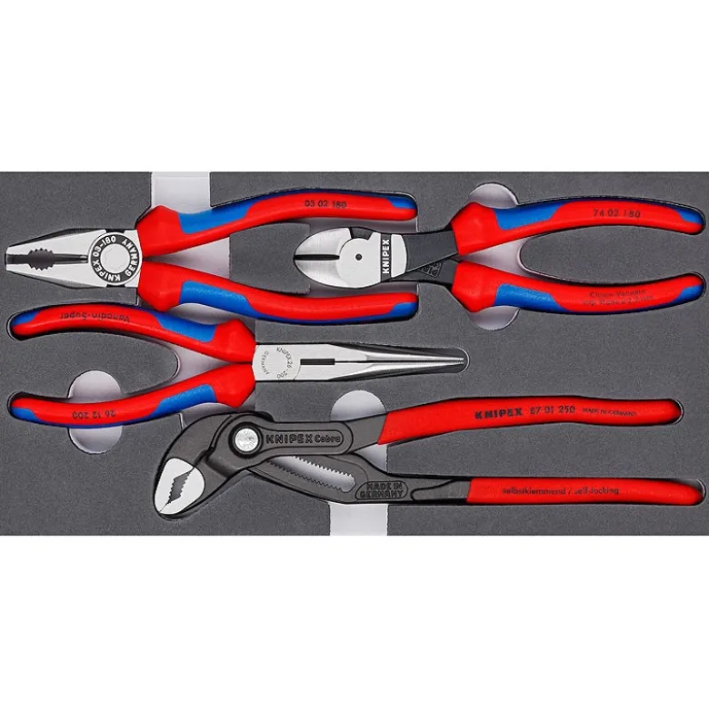 Module de 4 pinces professionnelles "Basic" Knipex | 00 20 01 V15