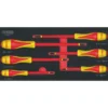 Module de tournevis isolés 1000V ULTIMATE Fente - POZIDRIV, 6 pièces - KS Tools | 713.6016