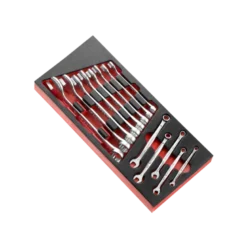 Module d'outillage mousse de 13 Clé plate mixte Facom | MODM.440-4
