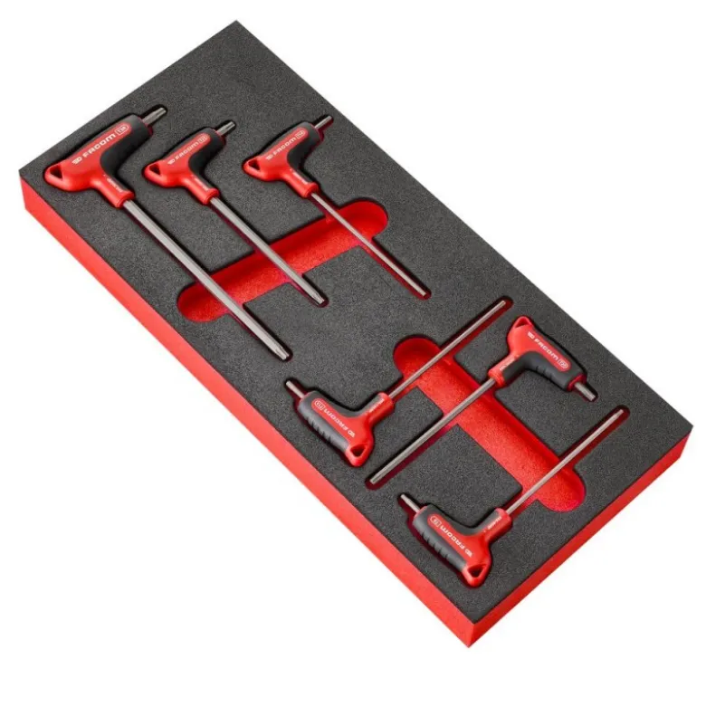 Module mousse de 6 clés en P - TORX® - OGV® GRIP - FACOM | MODM.89XGRP