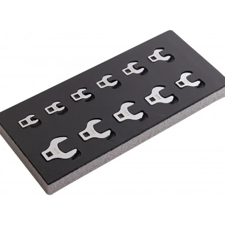 MODULE MOUSSE 1/3 DE 11 EMBOUTS CROWFOOT 3/8'' EN POUCE - SAM | JCF-J11PMM