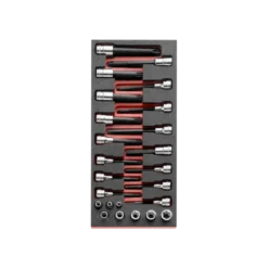 Module mousse douilles Torx et douilles tournevis 6 pans, Torx, XZN - FACOM FRANCE | MODM.CHAPF