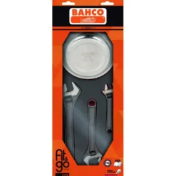 Module mousse Fit&Go 1/3, coupelle magnétique & clé à molettes - 4 Pcs emballage individuel - Bahco | FF1E3011EH